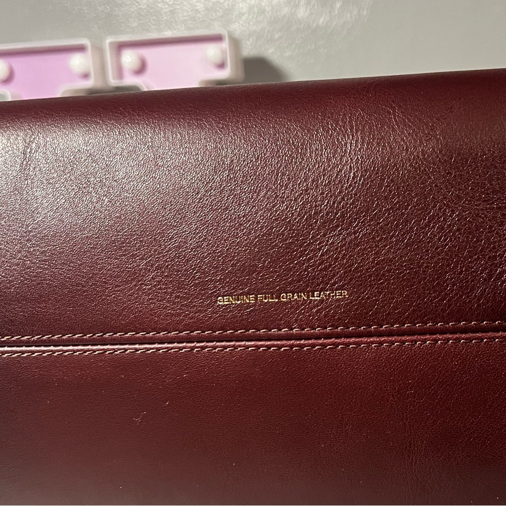 Coach Soft Empire Carryall Bag 40 Merlot - Picture 11 of 17
